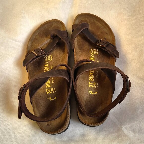 Birkenstock Yara - Leather 37 Narrow - Picture 1 of 8